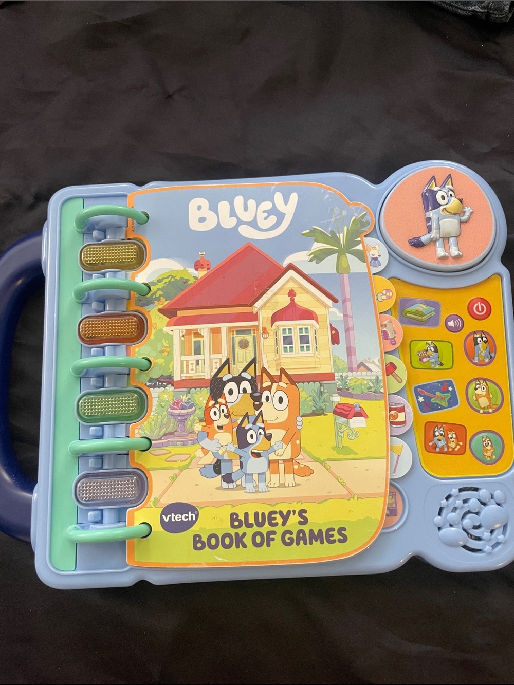 Bluey’s Book of Games - Blue Interactive Kids Toy